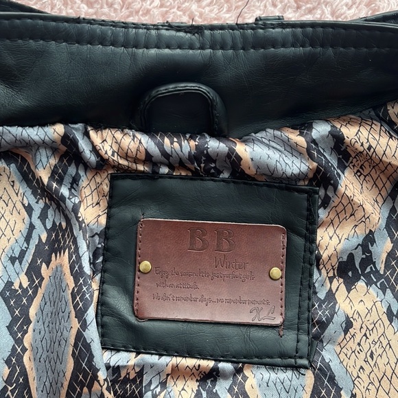 Faux Leather Jacket - Picture 3 of 6